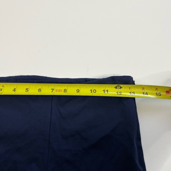 Fabletics Ponte Skinny Zip-split Pants Blue Size Small New with Tags - Picture 11 of 12